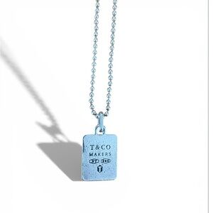💯 Authentic *Limited Edition* Tiffany and Co. Maker’s Mark Necklace *UNISEX*